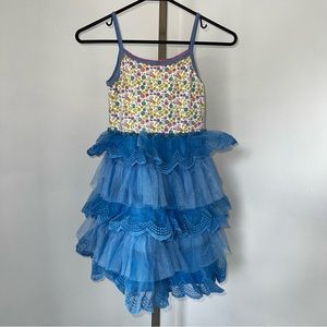 Matilda Jane Floral Print Ruffle Dress.